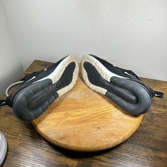 Nike Air Max 270 Women's Size 8.5 Black White Shoe Sneakers AH6789-001 - Picture 7 of 9